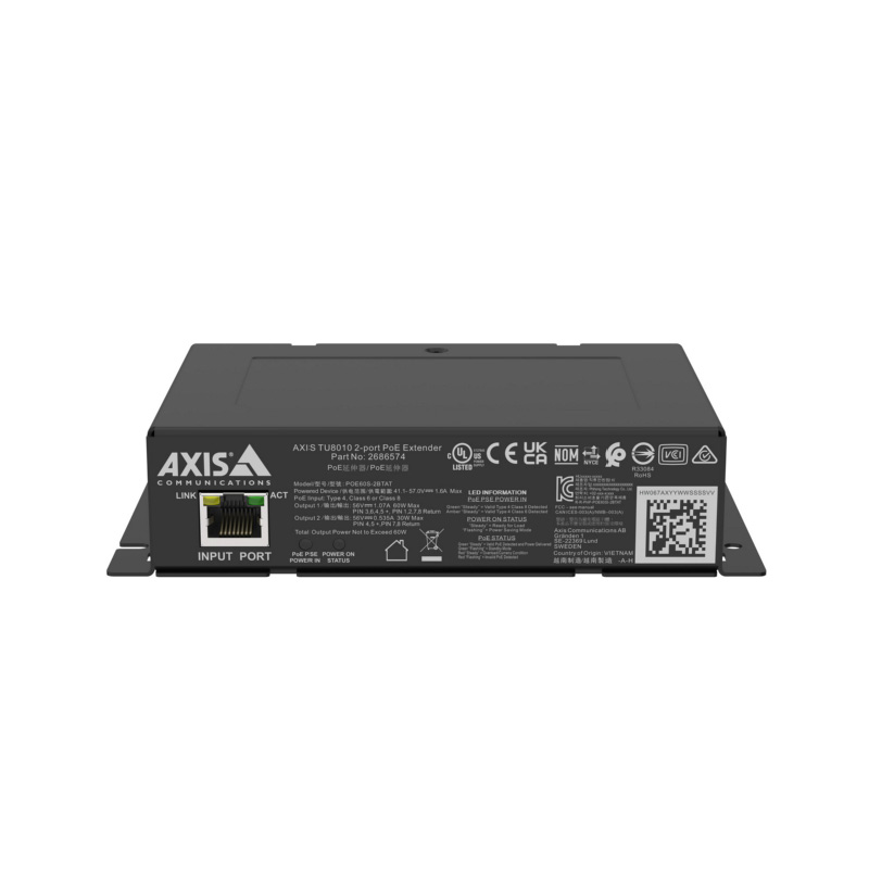 AXIS TU8010 2-port PoE Extender – view 2