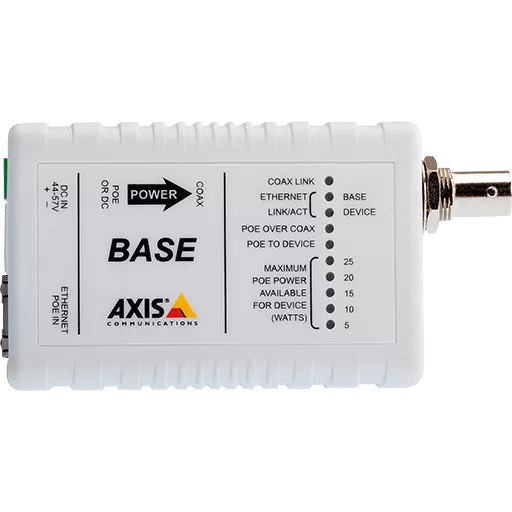 [5028-411] AXIS T8641 POE+ OVER COAX BASE