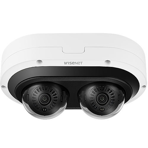 Hanwha 2MP IR Dual Head Dome Camera