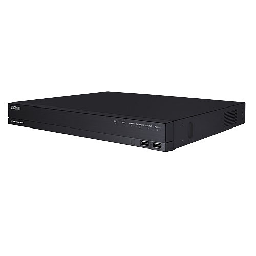 Hanwha 16-Channel PoE NVR with 6TB Hard Drive