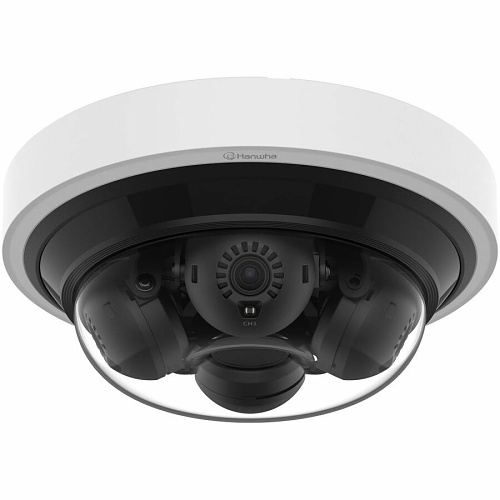 Hanwha 4MP x 4 AI IR Mini Multi-directional Dome Camera
