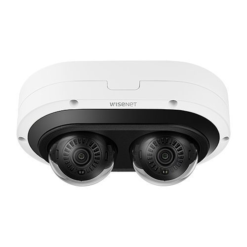 Hanwha 6MP X 2 IR Multi-directional Dome Camera