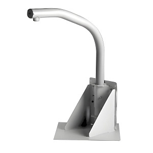Pelco Parapet Rooftop Mount for 1.5" Pendant Swivels (White)
