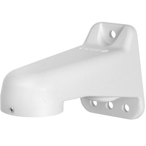 [WMVE-SW] Pelco Wall Mount Short Arn 1.5 inch NPT with 0.75 inch NPT adapter RAL 9003