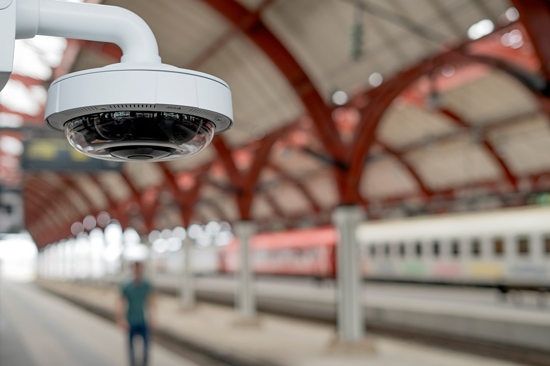 AXIS Panoramic Camera Train Station